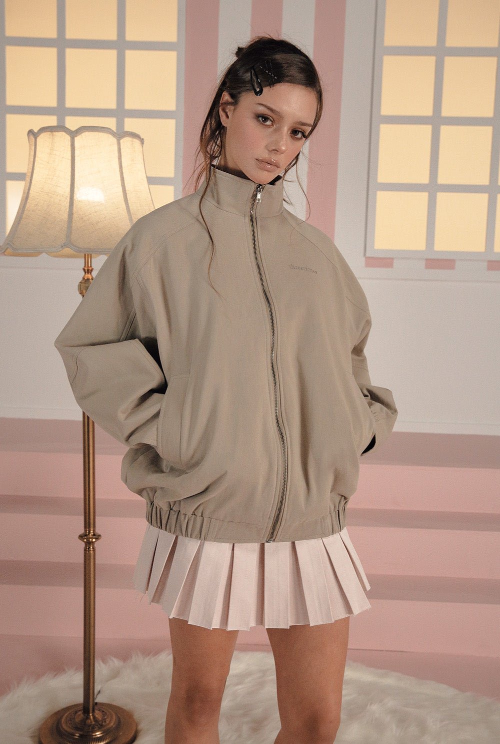 [releasing 03.05 12pm KST] Vintage cotton jacket - threetimes