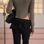 [releasing 02.24 12pm KST] Blossom bootcut pants - threetimes