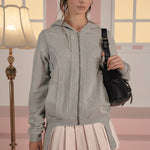 [releasing 02.24 12pm KST] Gwen zip - up hoodie - threetimes