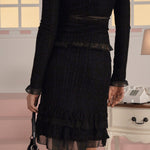 [releasing 03.05 12pm KST] Vanilla lace skirt - threetimes