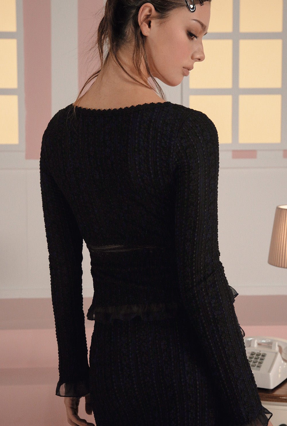 [releasing 03.05 12pm KST] Vanilla lace cardigan - threetimes