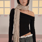 [releasing 03.05 12pm KST] Serene drape top - threetimes