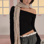 [releasing 03.05 12pm KST] Serene drape top - threetimes