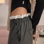 [releasing 02.24 12pm KST] Frankie button pants - threetimes