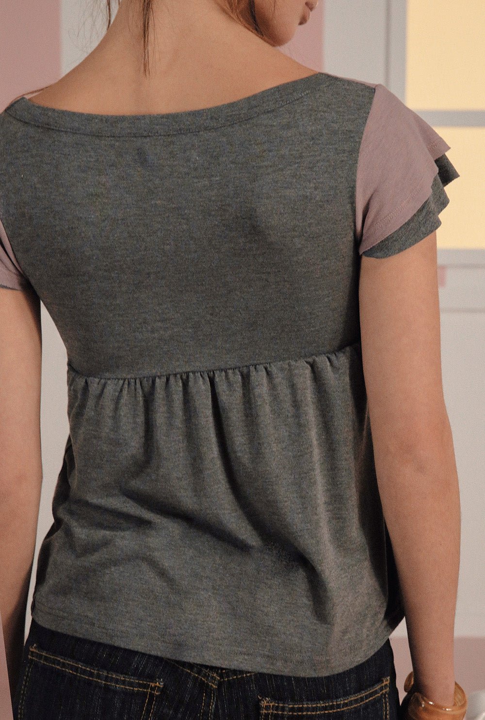 [releasing 03.05 12pm KST] Soft ribbon top - threetimes