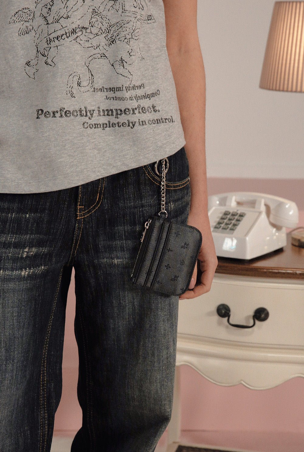 [releasing 03.05 12pm KST] Zella straight jeans - threetimes