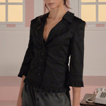 [releasing 02.24 12pm KST] Button frill jacket - threetimes