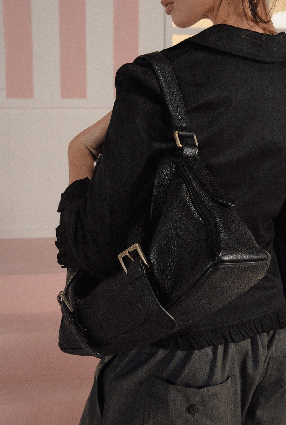 [releasing 02.24 12pm KST] Button frill jacket - threetimes