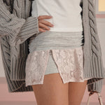 [releasing 02.24 12pm KST] Blossom shirring skirt - threetimes