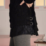 [releasing 03.05 12pm KST] Toffee cable cardigan - threetimes