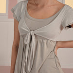 [releasing 03.05 12pm KST] Soft ribbon top - threetimes