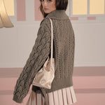 [releasing 03.05 12pm KST] Toffee cable cardigan - threetimes