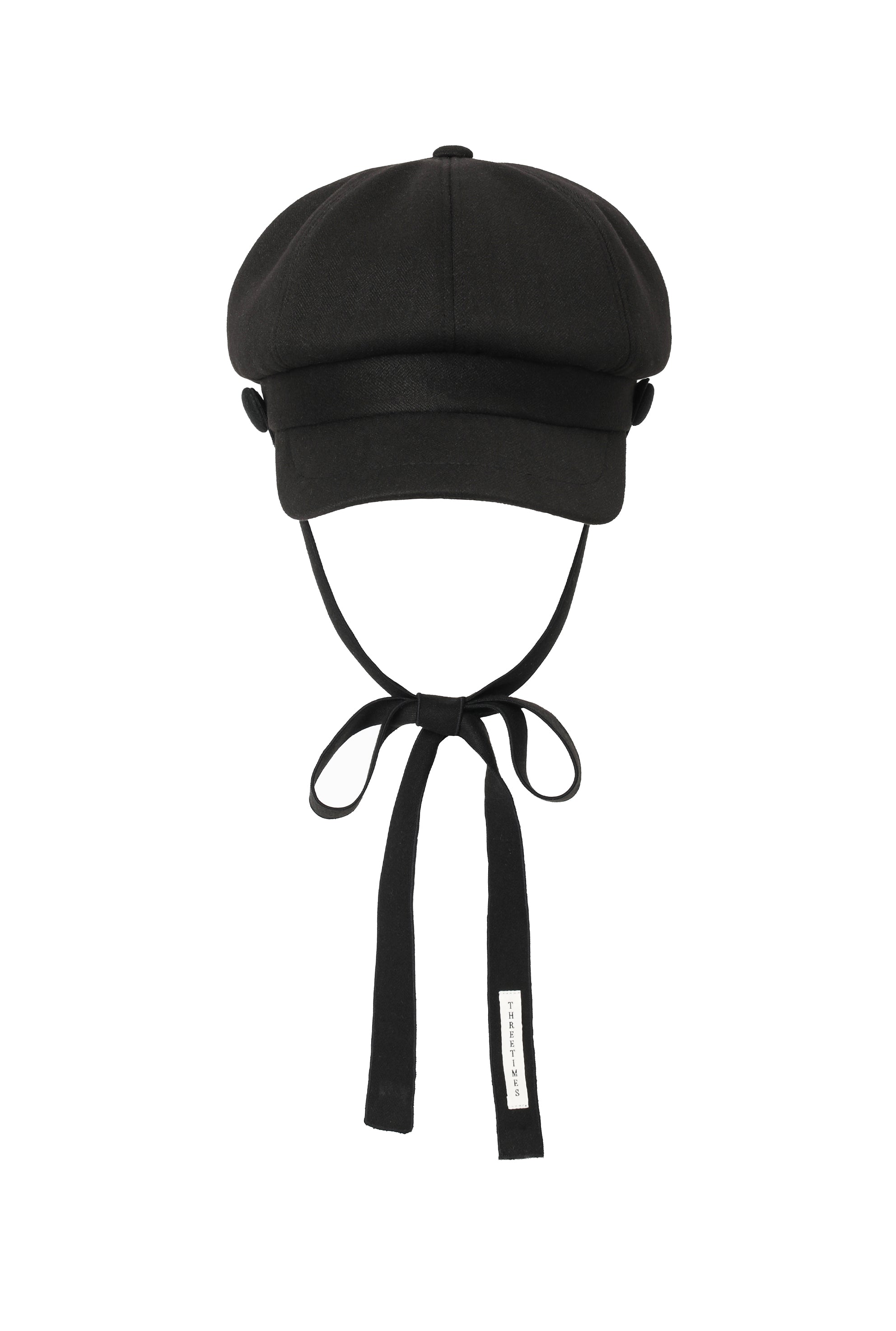 Strap newsboy cap - threetimes