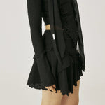 Swan ruffle skirt - threetimes