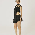 Swan ruffle top - threetimes
