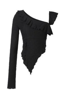 Swan ruffle top - threetimes