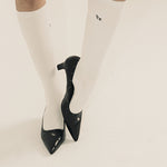 tht rib knee socks - threetimes