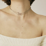 tht shining choker necklace - threetimes