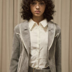 Vintage frill shirt - threetimes