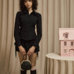 Vintage frill shirt - threetimes