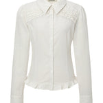Vintage frill shirt - threetimes