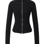 Vintage knit zip - up - threetimes
