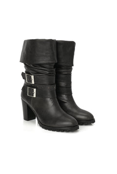 Vintage slouchy boots - threetimes